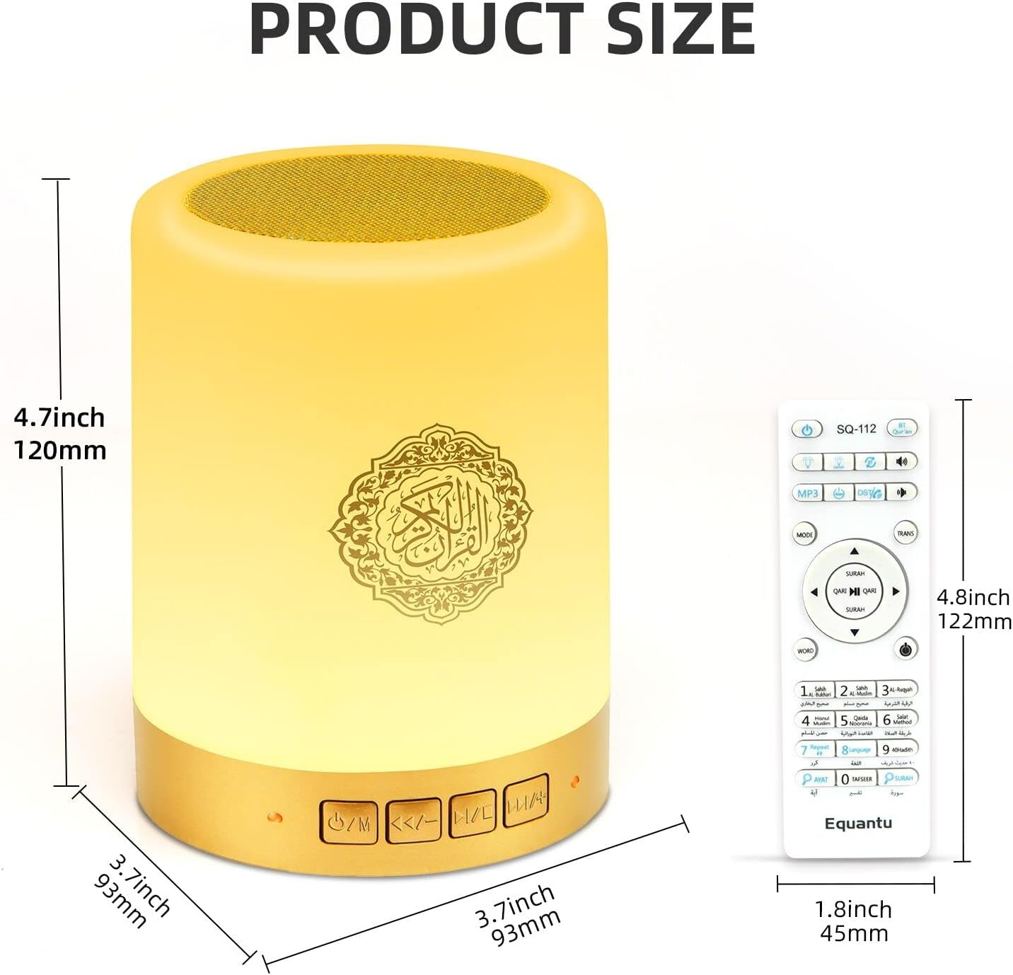 Smart Quran Bluetooth Speaker with Azan Clock